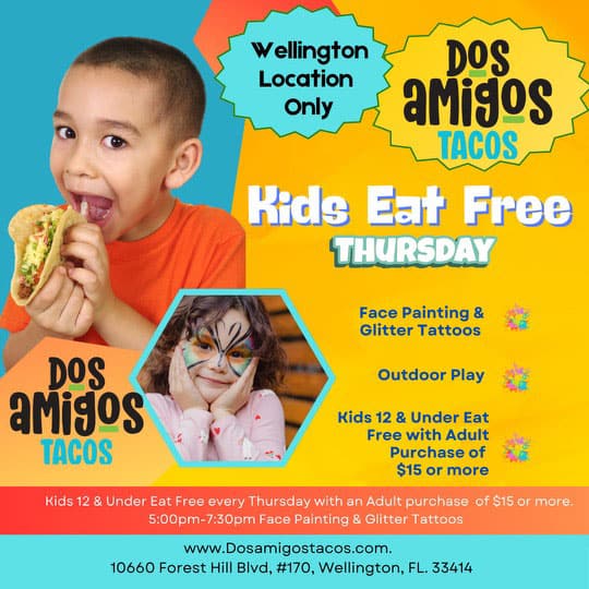 Kids Eat Free on Thursdays